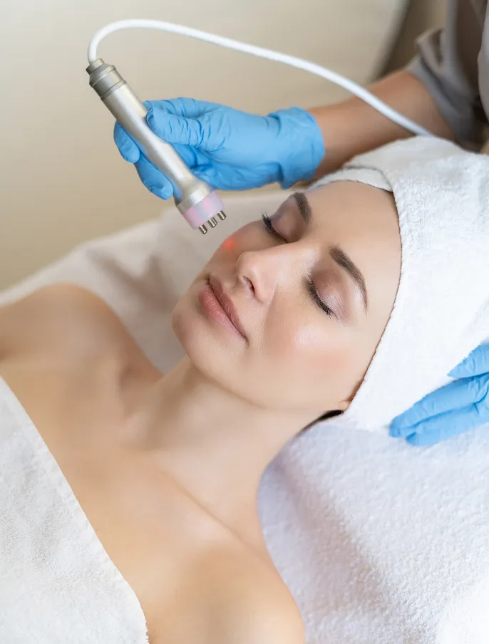 Featured The Glow Boosting Power Of Laser Genesis Radiant Skin, Zero Downtime